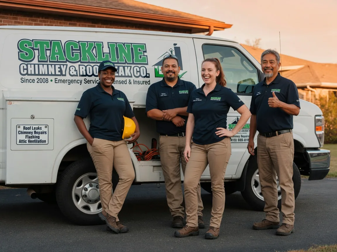 Chimney flashing repair company in San Pierre, IN